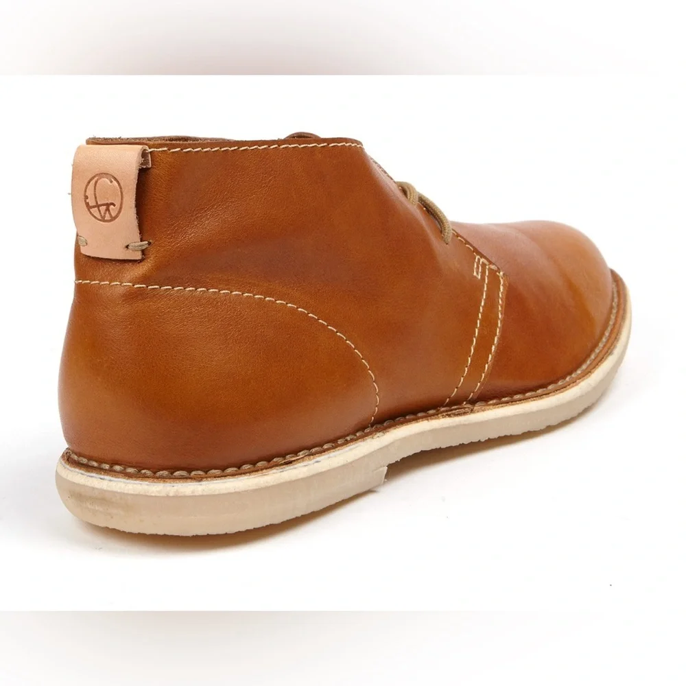 Artola Men's Brown Leather Chukka Boots, Sz 11.5, Like New